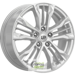 Wheels UP UP106 7x17 5*114.3 ET40 DIA66.1 Silver Classic Литой