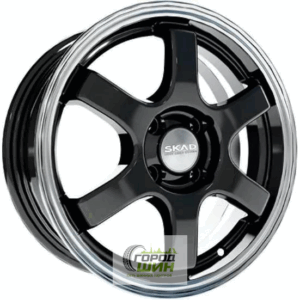 Скад Киото 6x15 4*98 ET38 DIA58.6 Антрацит-алмаз Литой