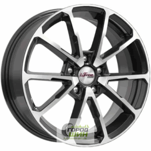 iFree Skibidi 6.5x17 5*114.3 ET45 DIA67.1 Блэк Джек Литой