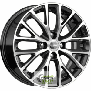 K&K КС782 6x15 4*100 ET48 DIA54.1 Алмаз черный Литой