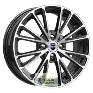 K&K Меандр 6x16 4*100 ET41 DIA60.1 Алмаз черный SK Литой