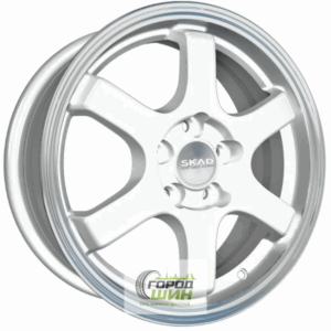 Скад Киото 6x15 4*98 ET38 DIA58.6 Алмаз белый Литой