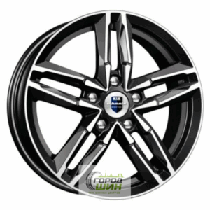K&K Sayan 6x16 5*114.3 ET40 DIA66.1 Алмаз черный Литой