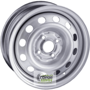 Trebl 6555 5.5x14 4*114.3 ET44 DIA56.6 Silver Штампованный
