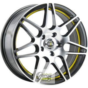 Alcasta M28 7x17 5*114.3 ET45 DIA60.1 BKFYSI Литой