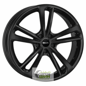 MAK Nurburg 9.5x21 5*112 ET25 DIA66.6 Gloss Black Литой
