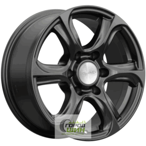 Скад Скала 7.5x17 6*139.7 ET25 DIA106.1 Черный бархат Литой