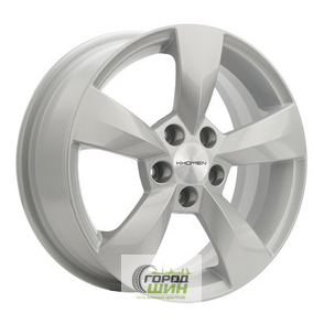 Khomen KHW 1504 6x15 5*100 ET43 DIA57.1 F-Silver Литой