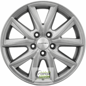 Khomen KHW 1706 7x17 5*114.3 ET39 DIA60.1 G-Silver Литой