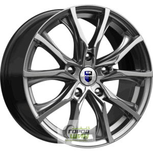 K&K Твист 7.5x17 5*105 ET38 DIA56.6 Дарк платинум Литой