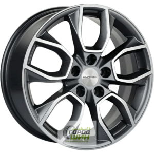 Khomen KHW 1713 7x17 5*114.3 ET40 DIA66.1 Gray-FP Литой
