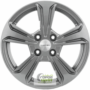 Khomen KHW 1502 6x15 4*100 ET48 DIA54.1 Gray Литой