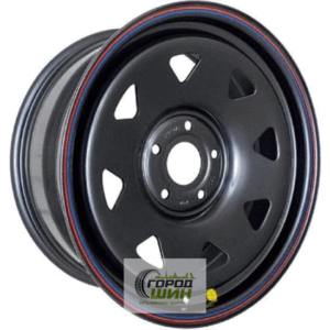 Off Road Wheels Jeep 8x17 5*127 ET30 DIA75.1 Black Штампованный