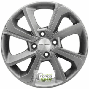 Khomen KHW 1501 6x15 4*100 ET50 DIA60.1 G-Silver Литой
