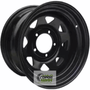 Off Road Wheels УАЗ 10x16 5*139.7 ET-44 DIA110.1 Black Штампованный