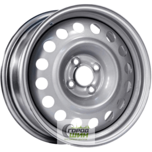 Trebl X40014 6x15 4*100 ET36 DIA60.1 Silver Штампованный