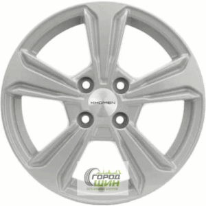 Khomen KHW 1502 6x15 4*100 ET48 DIA54.1 F-Silver Литой