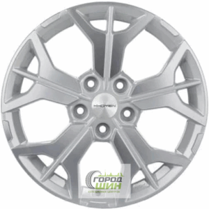Khomen KHW 1715 7x17 5*112 ET54 DIA57.1 F-Silver-FP Литой