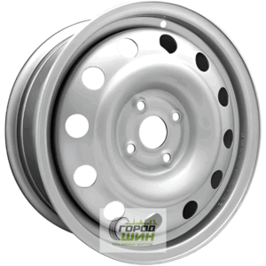 ТЗСК Huyndai Solaris/Kia Rio 6.5x16 4*100 ET50 DIA54.1 Silver Штампованный