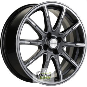 Khomen KHW 1707 6.5x17 4*100 ET43 DIA60.1 Gray-FP Литой