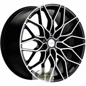Khomen KHW 1902 9.5x19 5*112 ET40 DIA66.6 Black-FP Литой