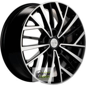 Khomen KHW 1717 7x17 5*114.3 ET40 DIA66.1 Black-FP Литой