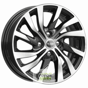K&K КС882 6x15 4*100 ET46 DIA54.1 Алмаз черный Литой