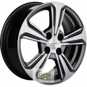 Khomen KHW 1502 6x15 4*100 ET46 DIA54.1 G-Silver-FP Литой