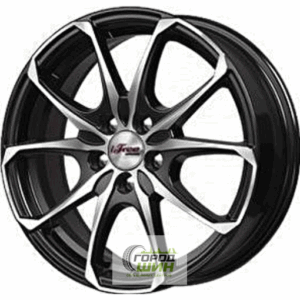 iFree Такеши 6x16 4*100 ET35 DIA67.1 Блэк Джек Литой