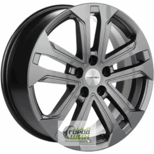 Khomen KHW 1803 7x18 5*114.3 ET48.5 DIA67.1 Gray Литой