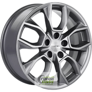 Khomen KHW 1713 7x17 5*114.3 ET47 DIA67.1 Gray Литой