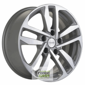 Khomen KHW 1612 6.5x16 5*100 ET39 DIA57.1 Silver-FP Литой