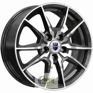 K&K Адамар 6.5x16 5*105 ET38 DIA56.6 Алмаз черный Литой