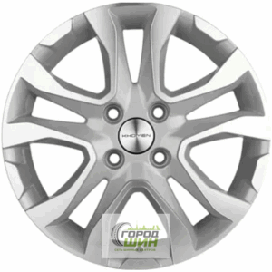 Khomen KHW 1503 6x15 4*100 ET46 DIA54.1 F-Silver-FP Литой