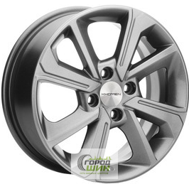Khomen KHW 1501 6x15 4*100 ET40 DIA60.1 Gray Литой