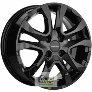 Khomen KHW 1503 6x15 4*98 ET36 DIA58.6 Black Литой