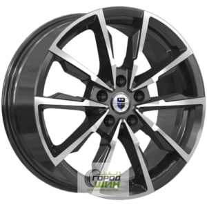 K&K Меренге 7.5x17 5*120 ET40 DIA72.6 Алмаз черный Литой