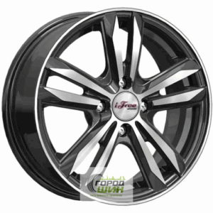 iFree Маскот 6x15 4*100 ET45 DIA67.1 Блэк Джек Литой