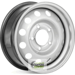 ТЗСК Lada Urban 4x4 6.5x16 5*139.7 ET40 DIA98.5 Silver Штампованный