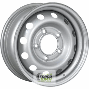 Trebl 64G48L P 6x15 5*139.7 ET40 DIA98.6 Silver Штампованный