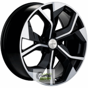 Khomen KHW 2006 8.5x20 5*114.3 ET30 DIA60.1 Black-FP Литой