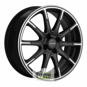 Khomen KHW 1707 6.5x17 4*100 ET44 DIA54.1 Black-FP Matt Литой