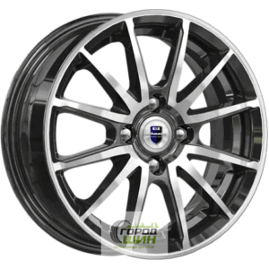 K&K Квант 5.5x14 4*100 ET38 DIA60.1 Алмаз черный Литой