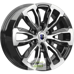 K&K Меконг 7.5x18 6*139.7 ET38 DIA67.1 Алмаз черный Литой
