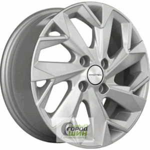 Khomen KHW 1402 5.5x14 4*100 ET43 DIA60.1 F-Silver Литой
