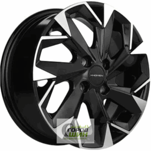 Khomen KHW 1402 5.5x14 4*100 ET43 DIA60.1 Black-FP Литой