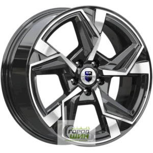 K&K Кайан 7.5x18 5*114.3 ET38 DIA67.1 Алмаз черный Литой