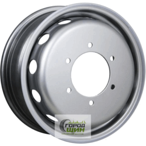 Trebl 9197 5.5x16 6*180 ET109.5 DIA138.8 Silver Штампованный