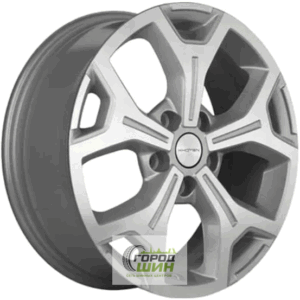 Khomen KHW 1710 6.5x17 5*108 ET33 DIA60.1 F-Silver-FP Литой