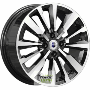 K&K Эрман 6.5x16 4*100 ET41 DIA60.1 Алмаз черный Литой